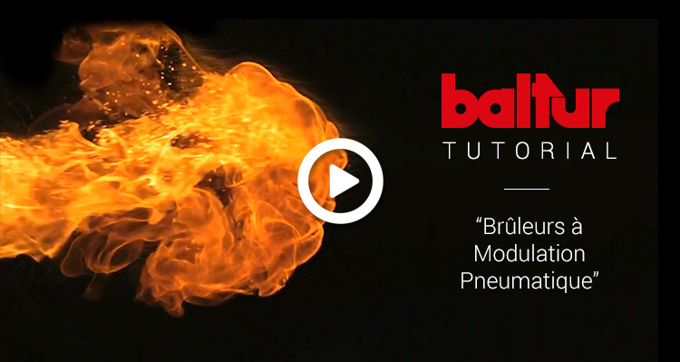 Tutoriel vidéo pour le réglage de la combustion des brûleurs - Baltur