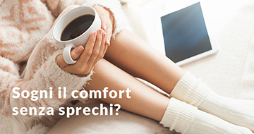 L’inverno e il comfort senza sprechi
